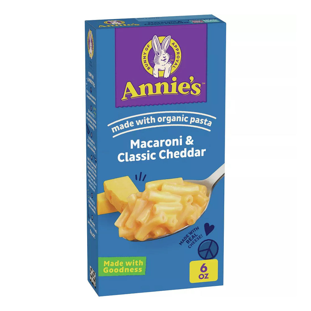 Annies Macaroni And Cheese Classic Mild Cheddar, 6 Oz